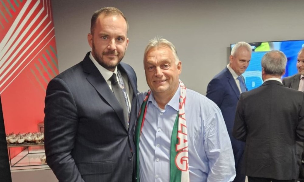 Razgovarali na poluvremenu: Zeljković se susreo sa Orbanom FOTO