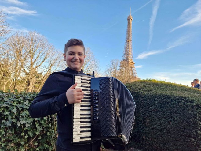 Mladi harmonikaš Đorđe Perić vicešampion svijeta