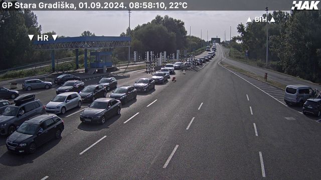 AMS RS: Očekuje se pojačan saobraćaj, posebno na granici sa Hrvatskom