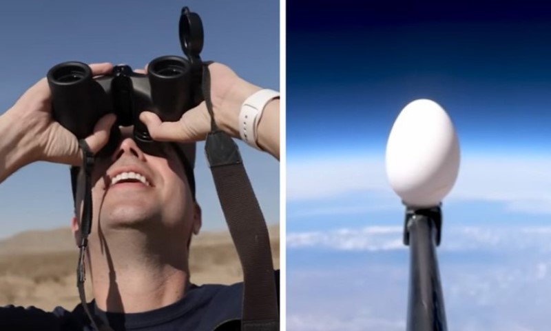 Čovjek bacio jaje iz svemira: Nećete vjerovati kako se završio ovaj čudesni eksperiment VIDEO
