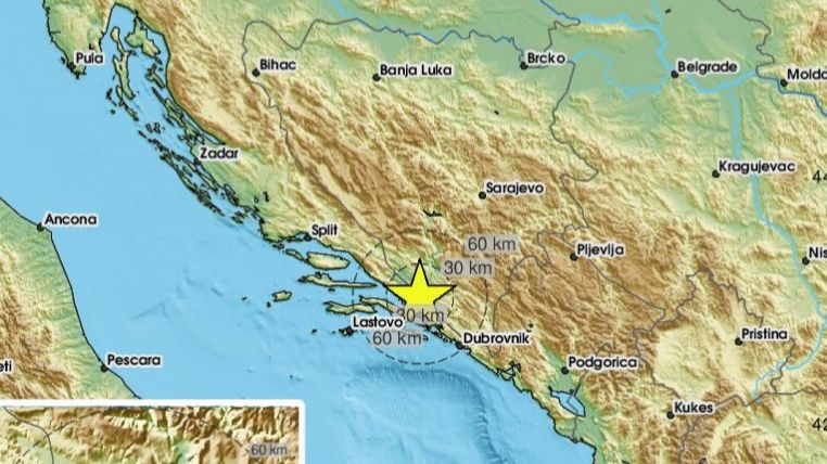Zemljotres pogodio Metković: Osjetio se i u BiH
