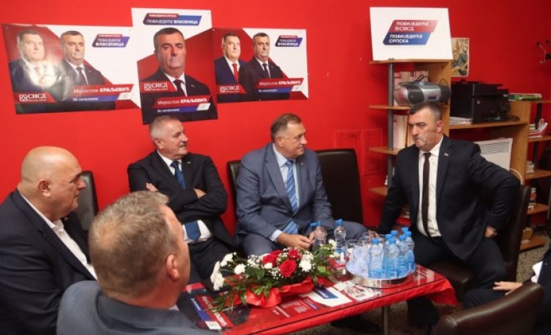 Dodik očekuje pobjedu kandidata SNSD-a u Vlasenici: Moramo se svaki dan boriti