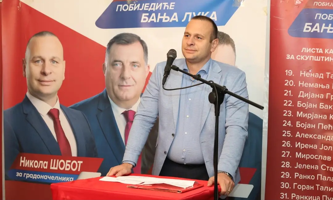 Šobot u Drakuliću: Pobjeđujemo, a to znači dobre puteve za Banjaluku FOTO