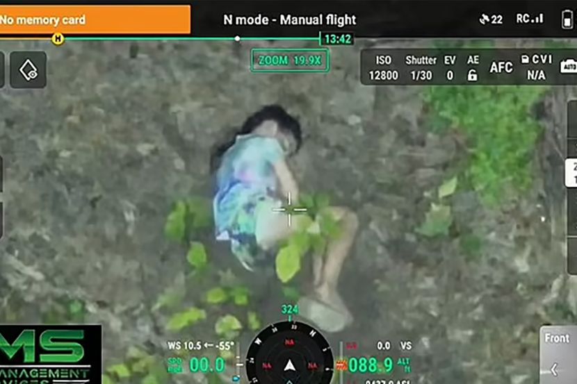 Djevojčica nestala iz kuće, ovo je trenutak kada su je pronašli u šumi: Spavala sklupčana na zemlji VIDEO