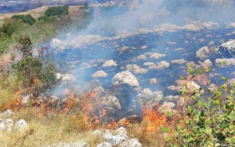 Ugrožene kuće: Veliki požar u nekoliko ljubinjskih sela