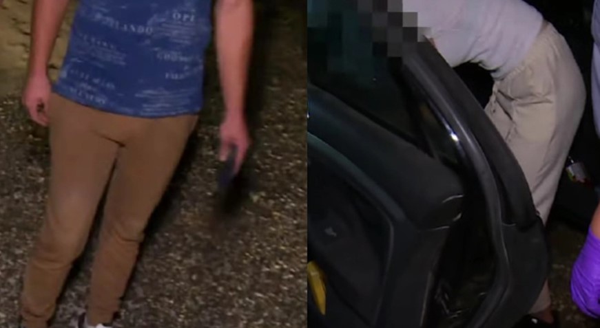 Momak i d‌jevojka bili u zamagljenom automobilu: Policija ih prekinula i pretresla VIDEO