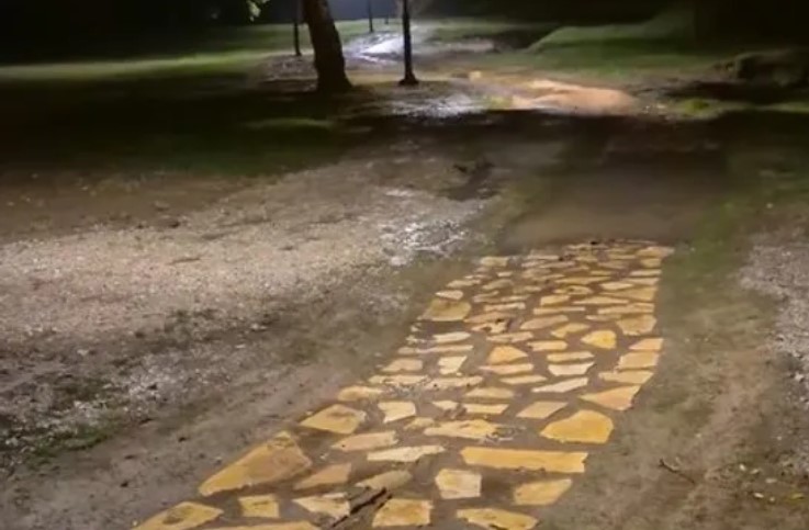 Problemi nakon prvih padavina: Kiša saprala novo šetalište uz Vrbas VIDEO
