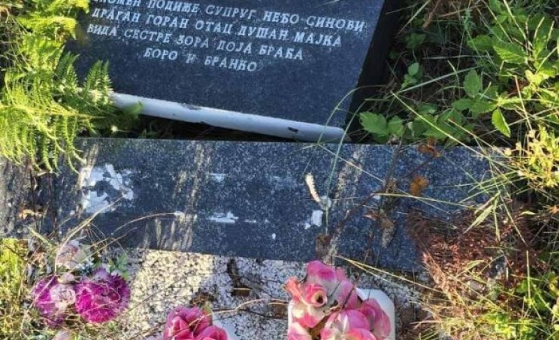 Pojedincima ništa sveto nije: Policija o oskrnavljenom pravoslavnom groblju kod Ključa
