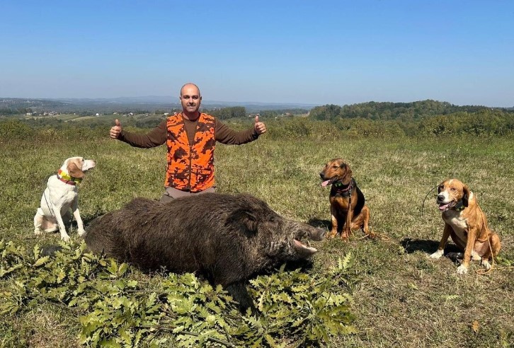 Odličan ulov: Odstrijelio vepra teškog skoro 200 kg