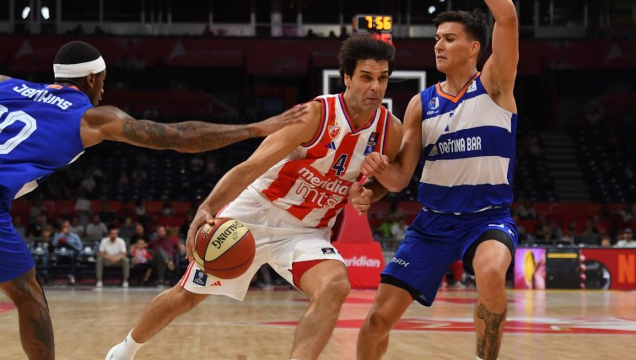 ABA liga: Zvezda ubjedljivo protiv Mornara do prvog trijumfa u novoj sezoni