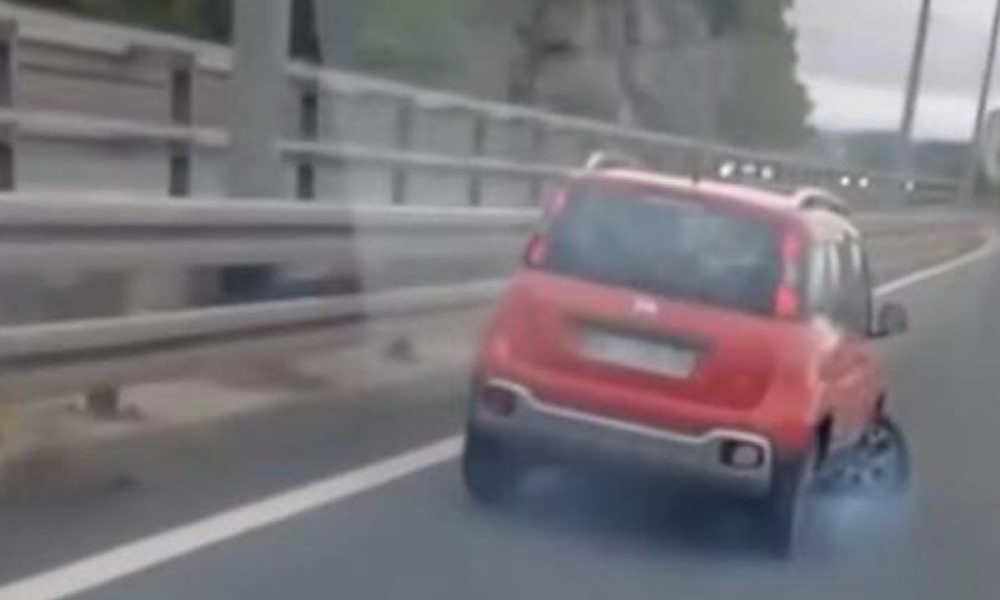 I to je moguće: U Rijeci vozio automobil sa tri točka VIDEO