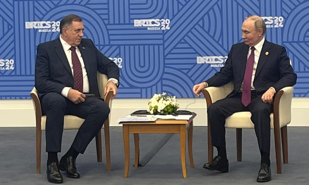 Dodik se sastao sa Putinom: Srpska bi željela da bude uključena u neki format sa Briksom