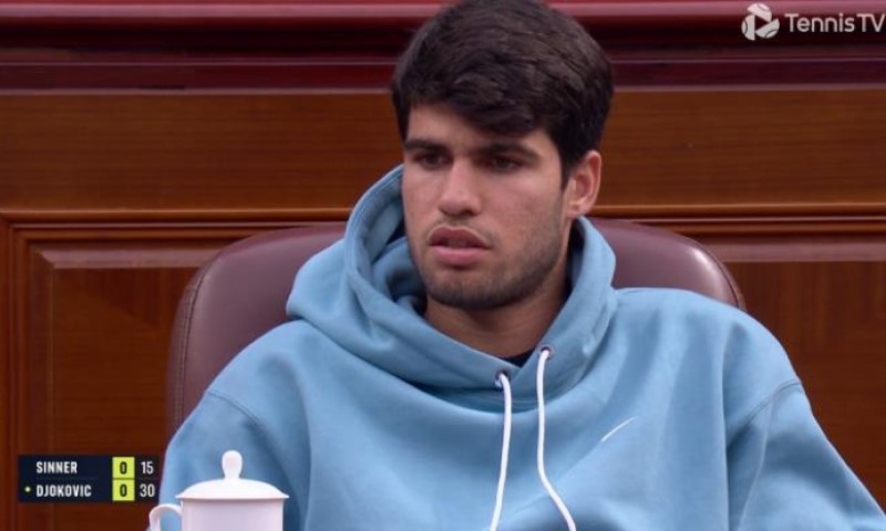Nije mogao da propusti skektakl: Meč Đokovića i Sinera prati preostali član “velike trojke” VIDEO