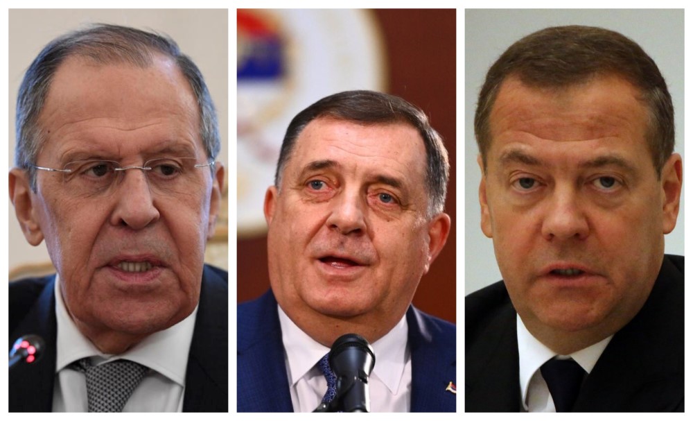 Dodik izrazio zahvalnost: Medvedev i Lavrov uputili pismo podrške FOTO