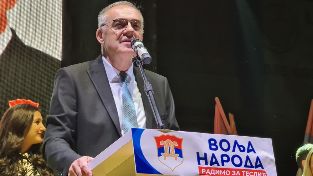 Tribina SDS-a u Tesliću! Miličević: Očekujem sigurnu pobjedu FOTO