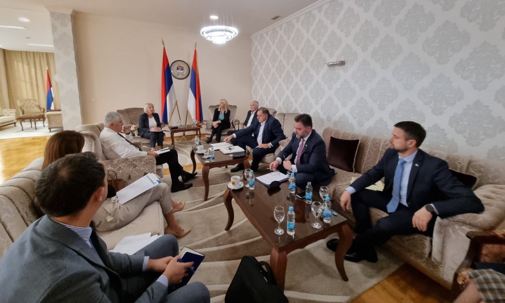 Konsultacije dvije stranke: Sastali se lideri SNSD-a i HDZ-a u Banjaluci