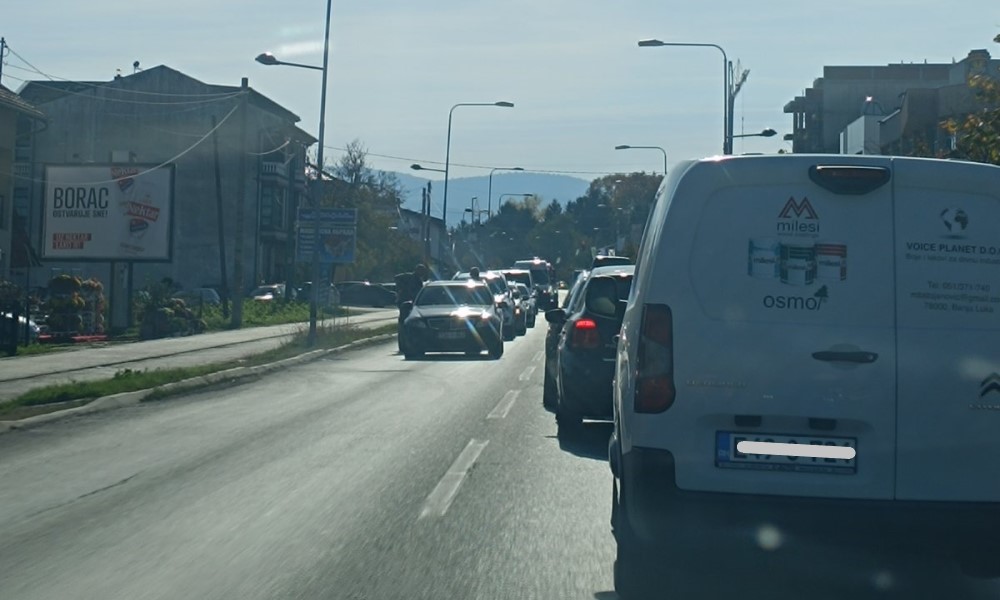 Izbjegavajte ovaj dio Banjaluke: Saobraćajka kod Binga