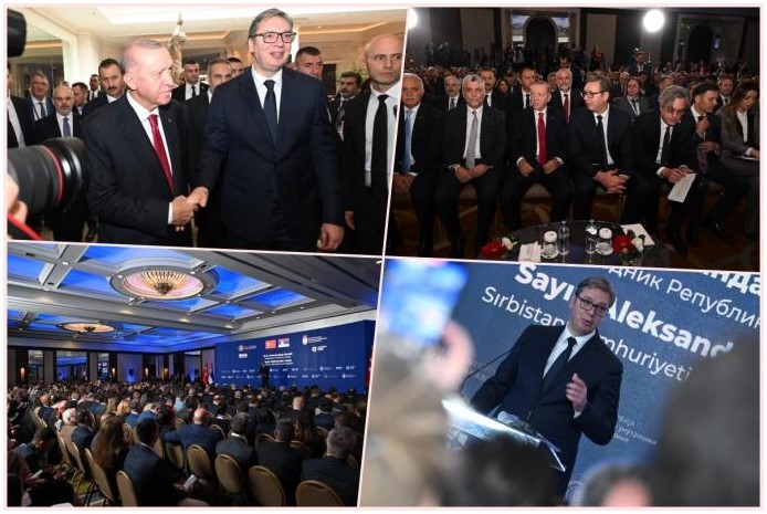 Vučić sa Erdoganom na poslovnom forumu: Saradnja sa Turskom je više od ekonomije