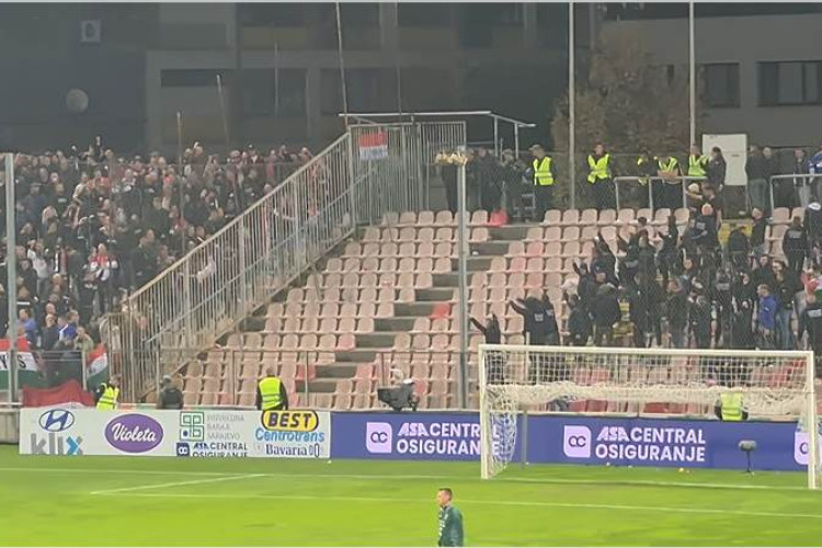 Skandal u Zenici: Navijači BiH i Mađarske skandirali “Ubij Srbina” VIDEO