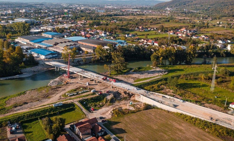 Gradonačelnik obišao radove u banjalučkom naselju Česma: “Most je dobio obrise”