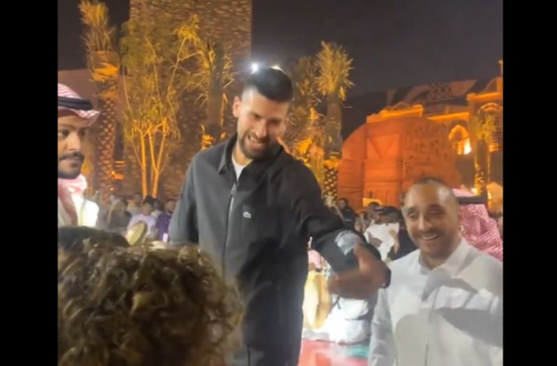 Đoković tjerao Nadala da đuskaju, pa nastala ludnica: Priključili se svi teniseri i zaigrali VIDEO