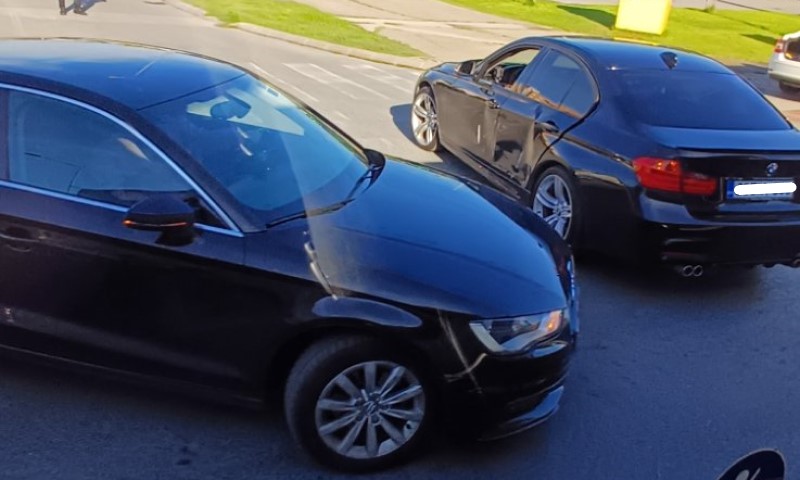 Policija na terenu: Sudar “audija” i “bmw-a” kod Binga u Banjaluci