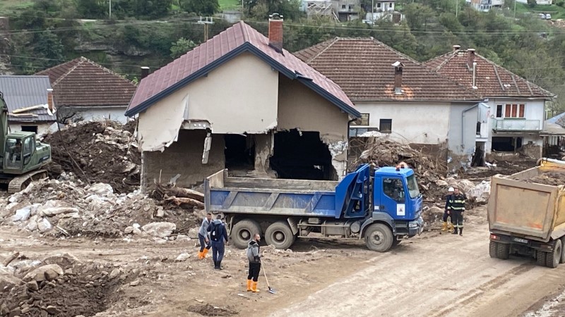 Oštećeno oko 200 objekata: Preliminarna šteta u Jablanici skoro 50 miliona KM