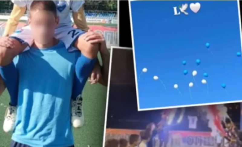 Tuga do neba! Sahranjen mladi fudbaler Lazar (15) koji je poginuo u stravičnom udesu