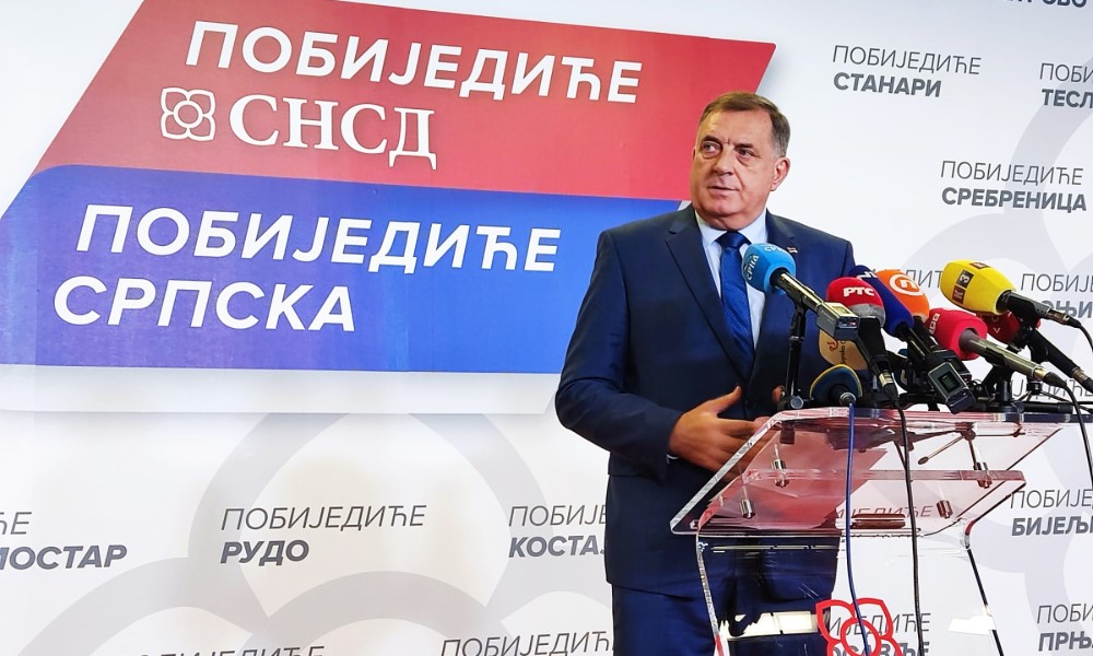 Dodik zadovoljan izborima: SNSD najjača partija, u Banjaluci 11 sigurnih odbornika