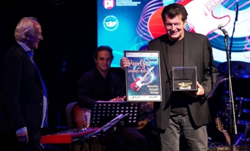 Značajno priznanje u godini jubileja: Momčilu Bajagiću Bajagi nagrada za životno djelo