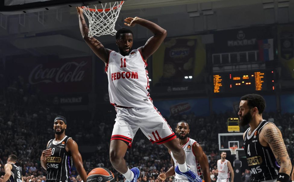 Košarkaši Partizana poraženi od Monaka u Evroligi