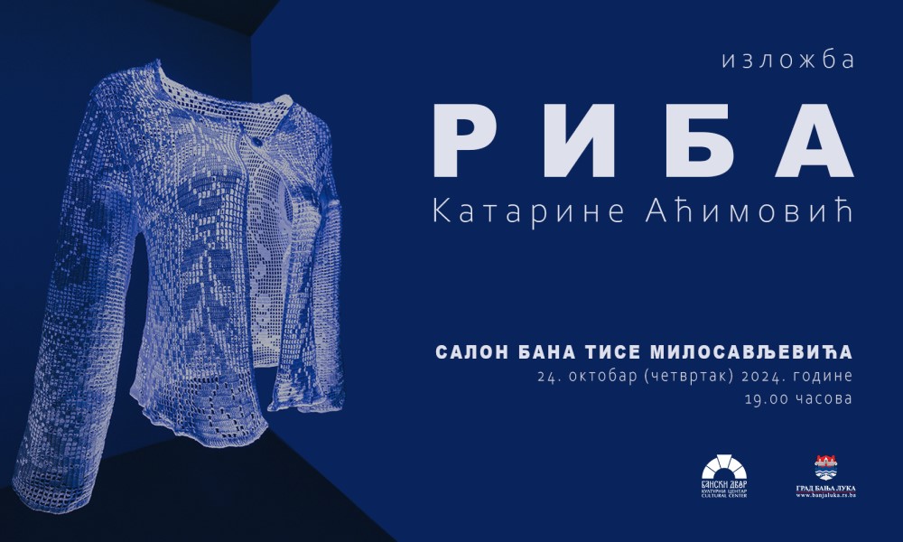 “Riba” u Banskom dvoru: Izložba akademske slikarke Katarine Aćimović