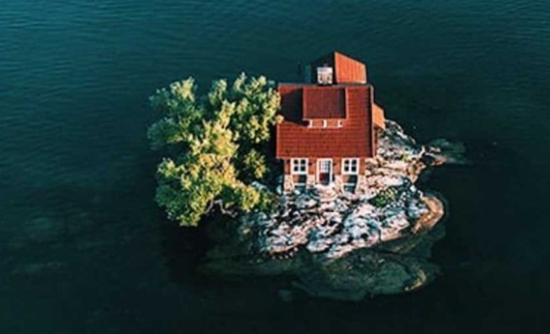 Osamljeni kutak: Najmanje naseljeno ostrvo na svijetu dovoljno za jednu sobu