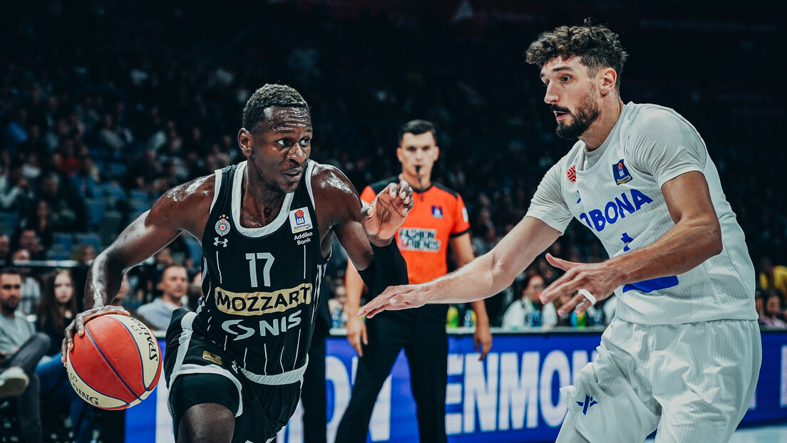 Partizan uništio Cibonu: 35 razlike za čelo tabele ABA lige