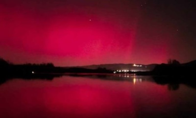 Spektakularan prizor: Polarna svjetlost obojila nebo u pojedinim dijelovima BiH FOTO