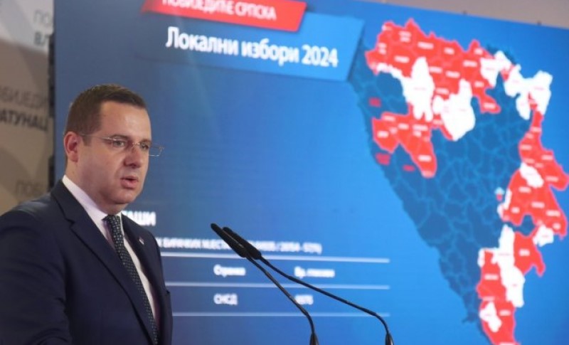 Kovačević tvrdi da je SNSD apsolutni pobjednik: “100.000 glasova više od svih ostalih stranaka zajedno”