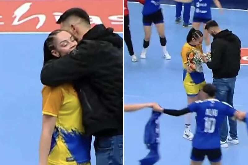 Šok, sreća i suze! Rukometašica zaprošena nakon utakmice reprezentacije BIH VIDEO