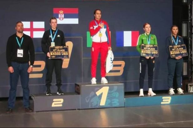 Sara Ćirković šampionka Evrope u boksu