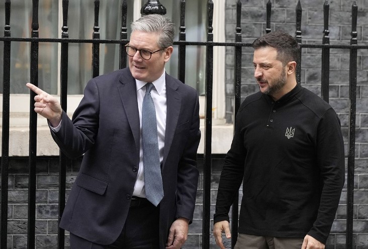 Predsjednik Ukrajine u Velikoj Britaniji: Zelenski se sastao sa Starmerom