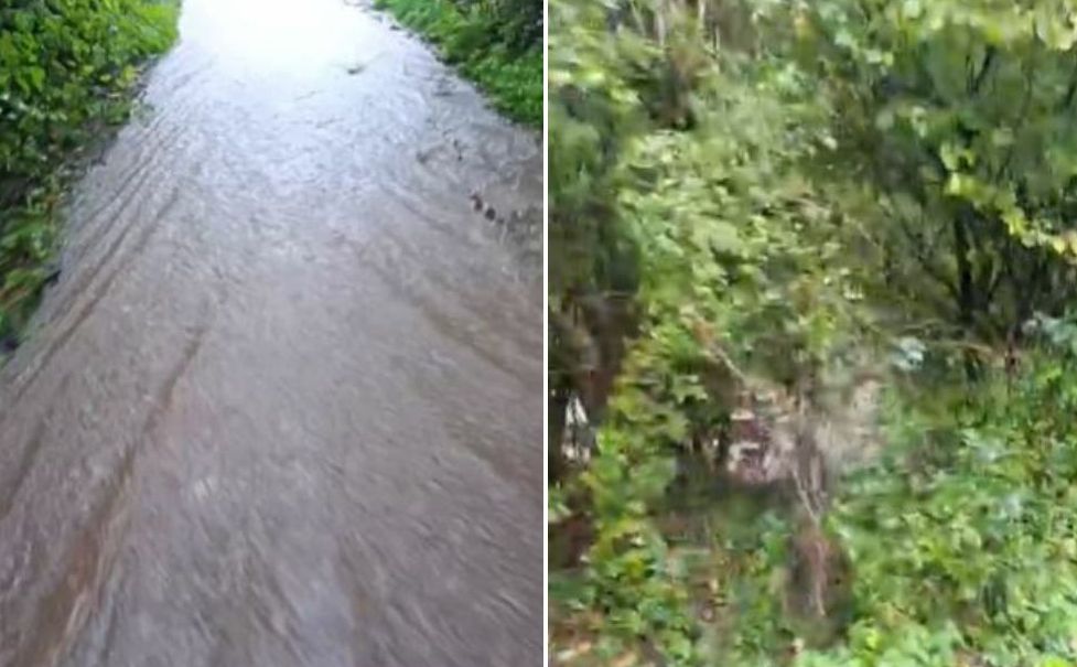 Apokaliptično stanje u još jednom mjestu: Voda odnijela mostove, ljudi zarobljeni