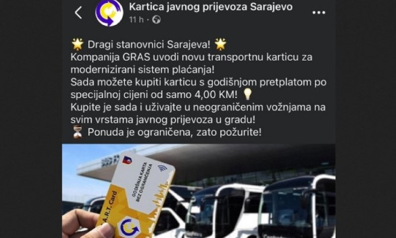 Upozorenje iz Vlade i resornog ministarstva: Lažna ponuda za povoljan prevoz