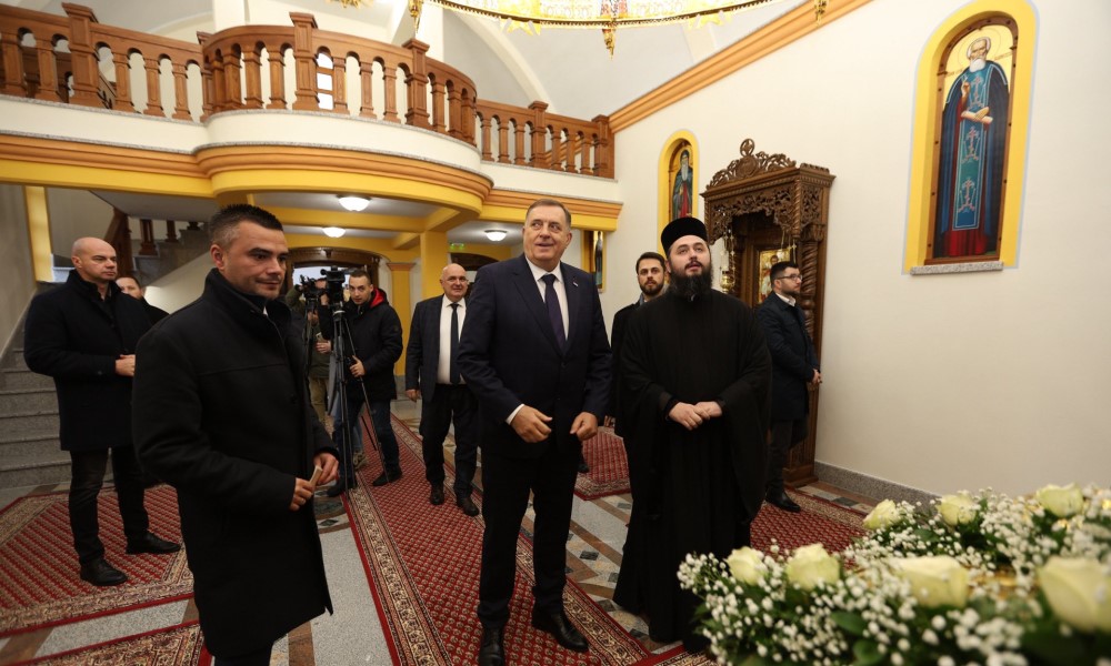Dodik u Manastiru Moštanica: Pokazujemo svijetu da smo narod koji traje