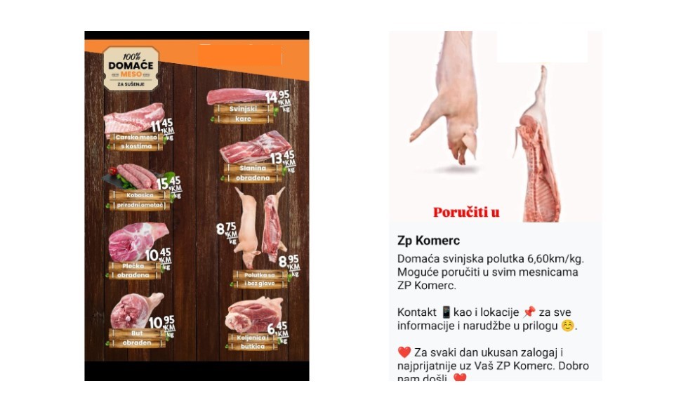 Pomama za svinjskim polutkama: Zašto su u Bijeljini jeftinije nego u Banjaluci?