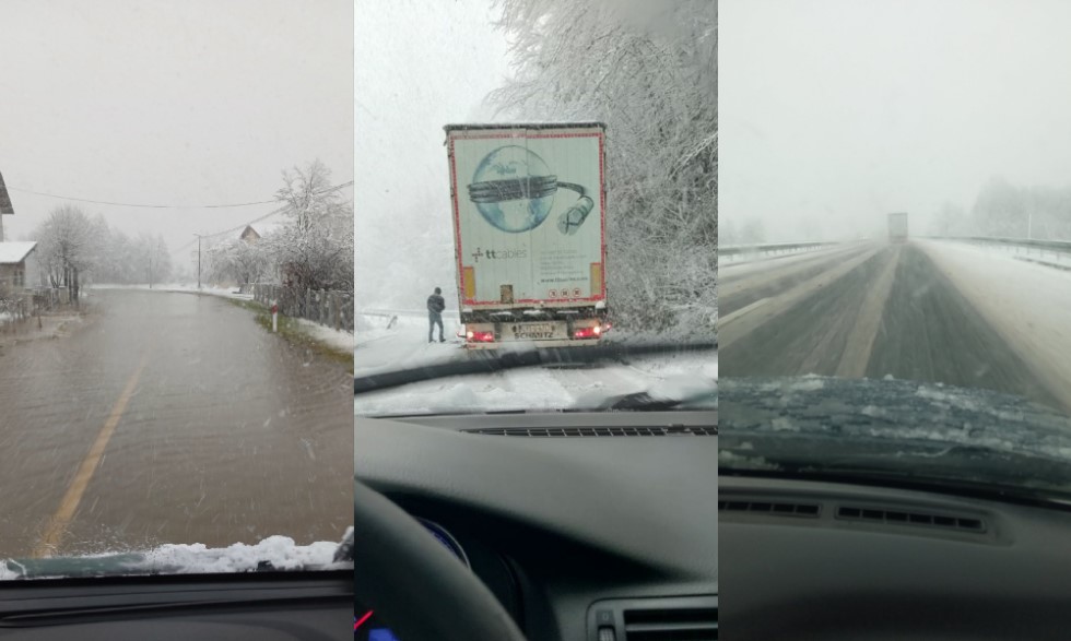 Saobraćaj u Banjaluci u kolapsu, dostava prema Kneževu obustavljena: Evo šta je snijeg napravio za svega tri sata VIDEO