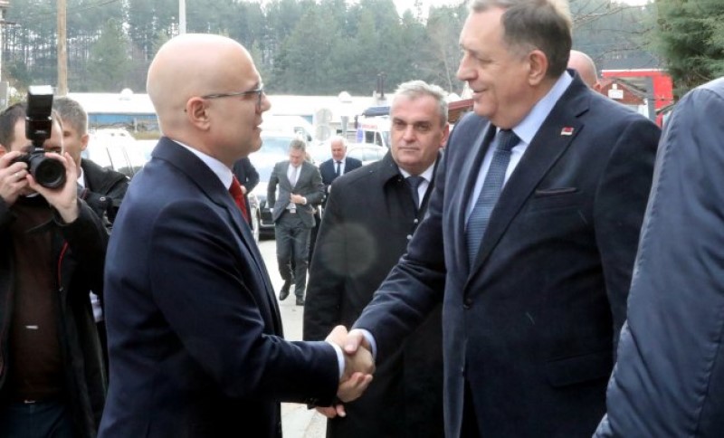 Vučević u Banjaluci: Sastanci sa predsjednikom i premijerom Srpske