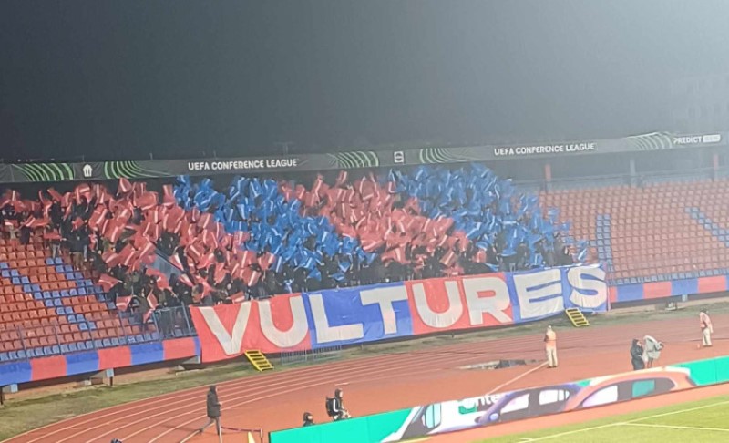 Borac igra protiv LASK-a: Najvatreniji navijači Banjalučana ni ovaj put nisu iznevjerili