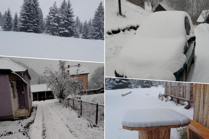 Nadležne ekipe na terenu: Snijeg u Srbiji pada po planinama