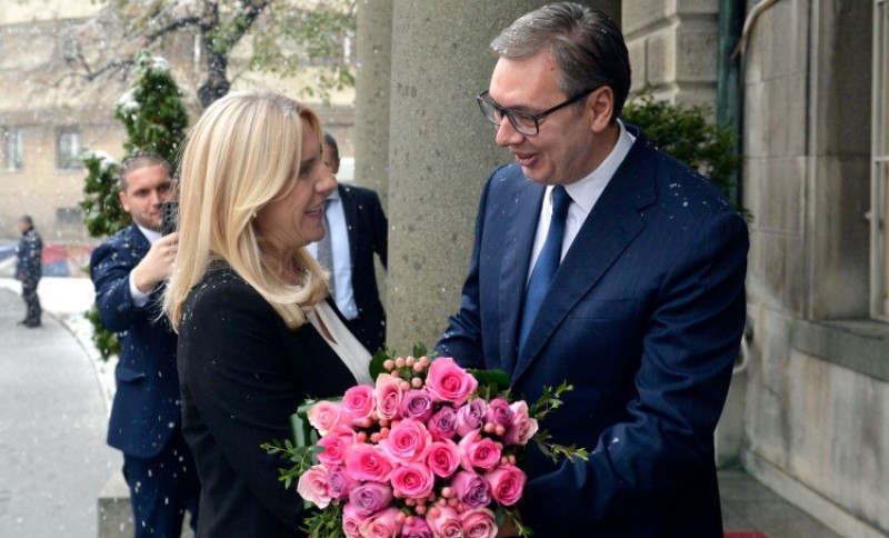 Cvijanovićeva nakon sastanka: Hvala Vučiću na podršci koju pruža Srpskoj i dejtonskoj strukturi BiH