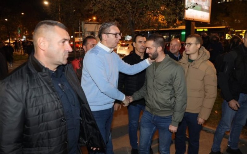 Vučić ocijenio: Policija pokazala uzdržanost, svaki nasilnik će biti uhapšen
