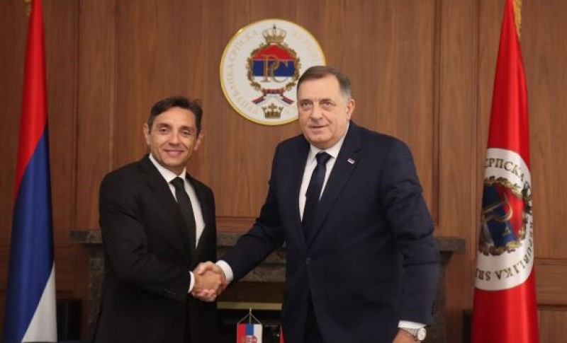 Sastanak u Palati Republike: Predsjednik Dodik danas razgovara sa Vulinom u Banjaluci